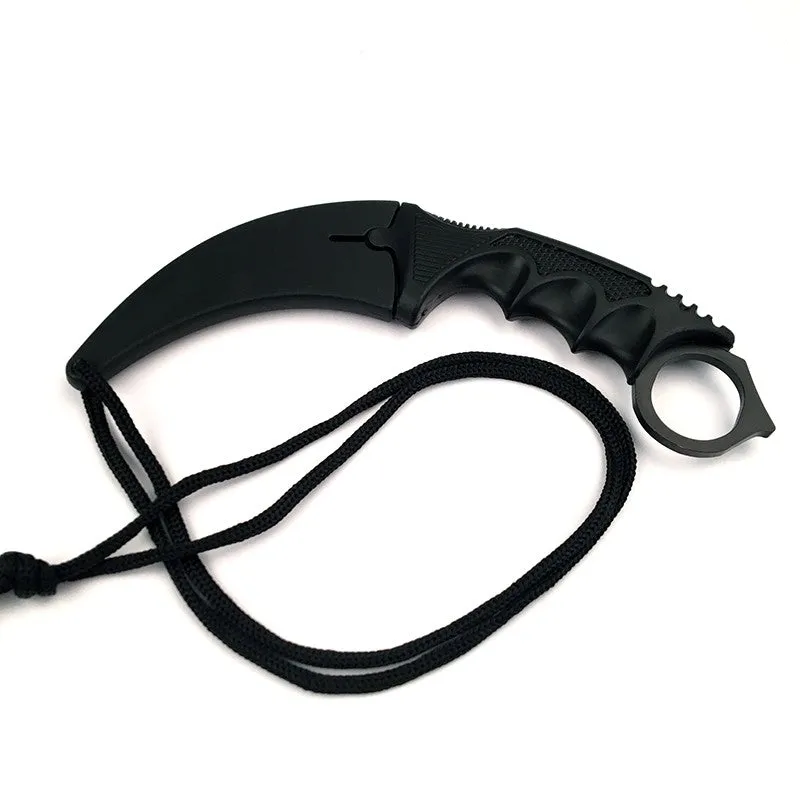 Karambit Fixed Blade Talon Prop Blunt Knife