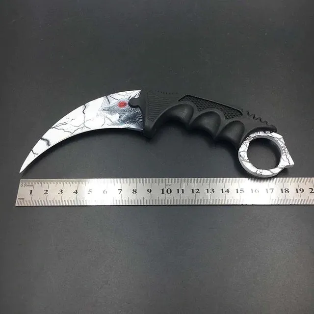 Karambit Fixed Blade Talon Prop Blunt Knife