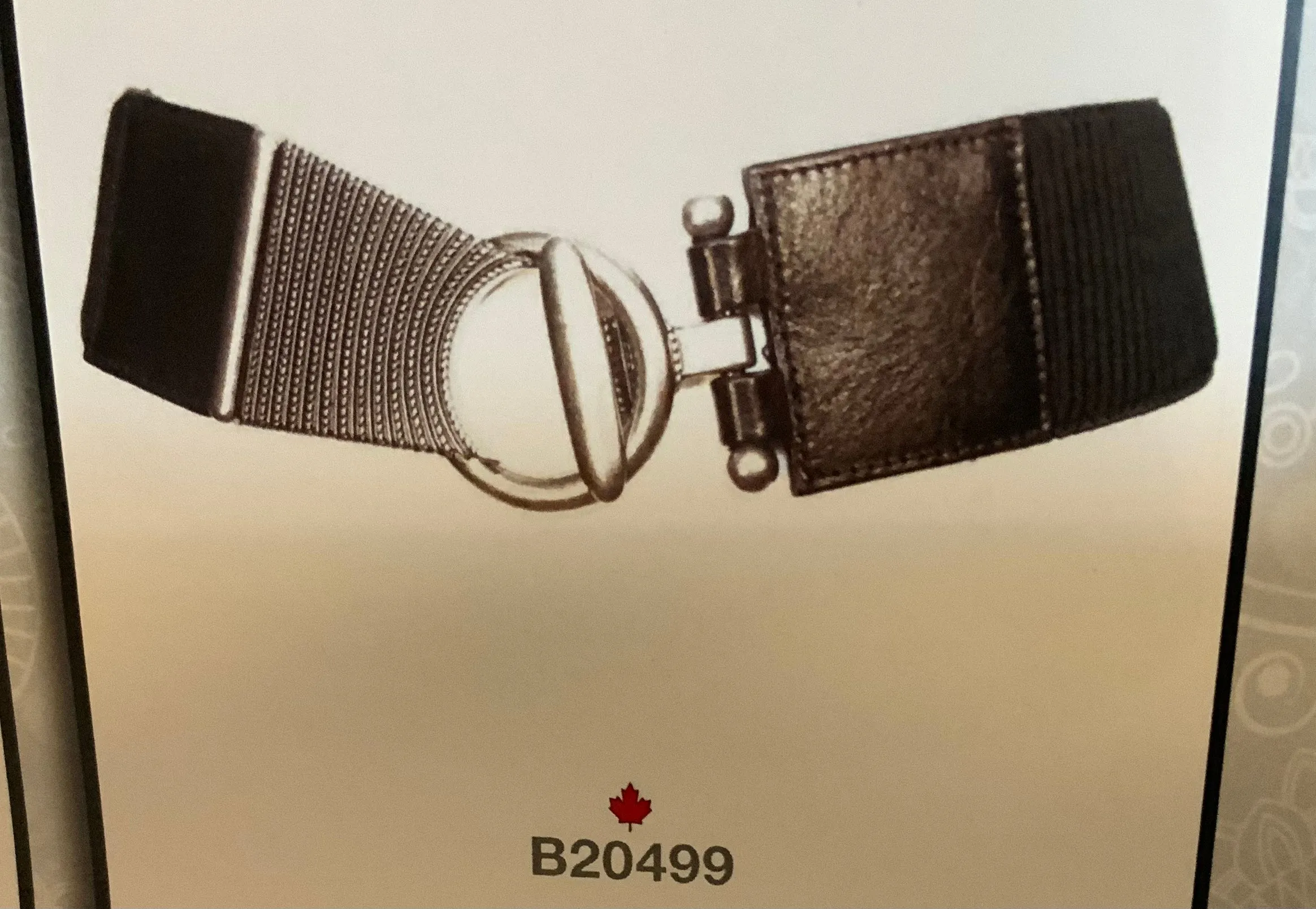 LADIES LEATHER BELT B20499