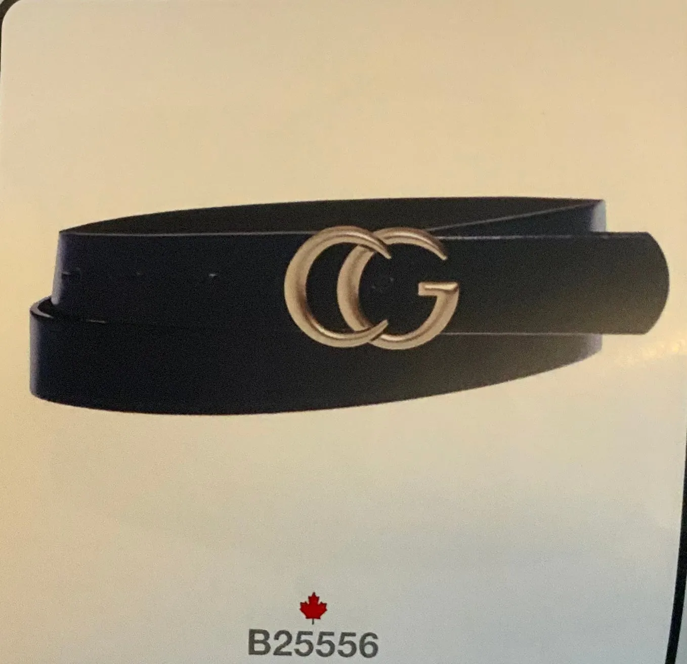 LADIES LEATHER BELT B25556