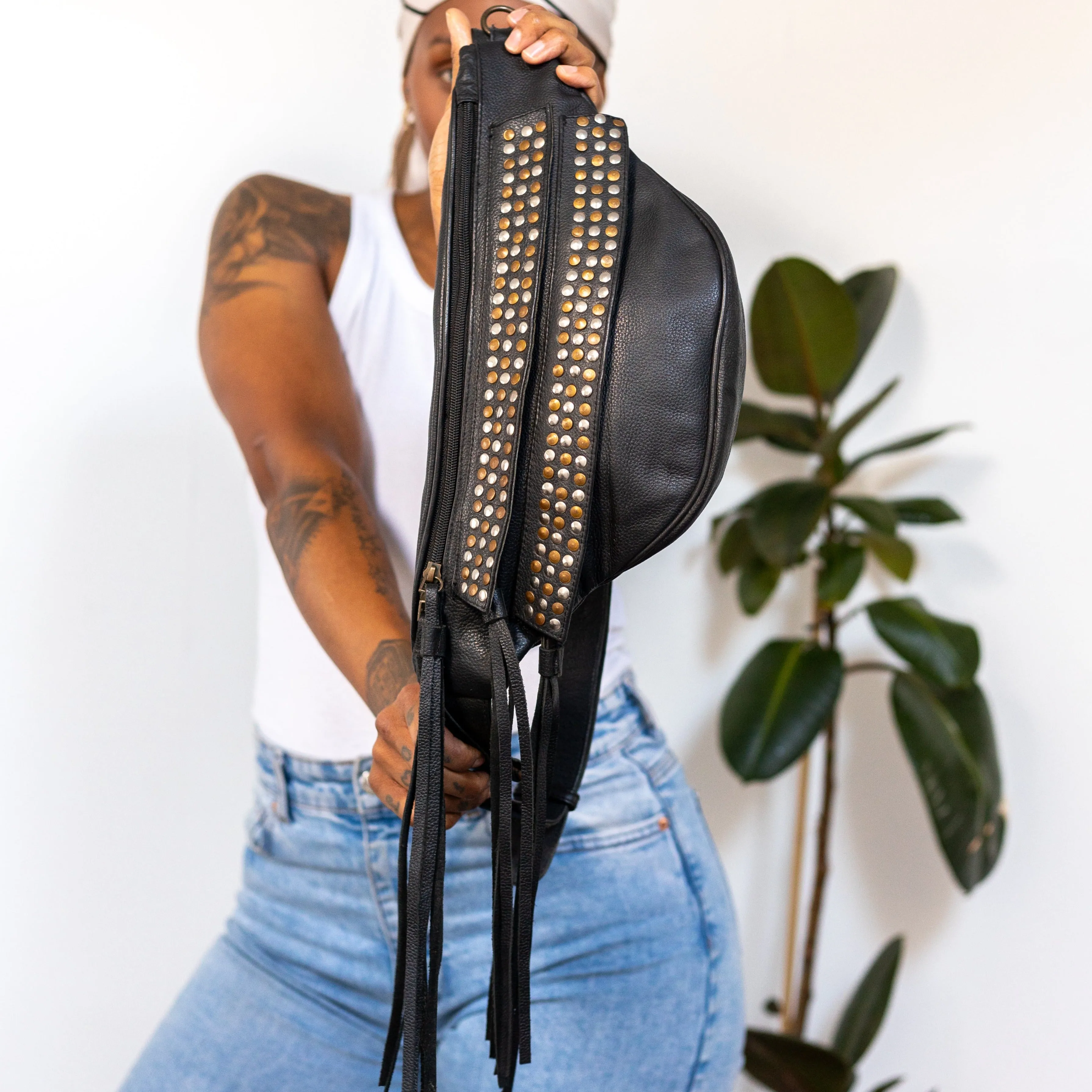 Leather Kaida Belt | Black