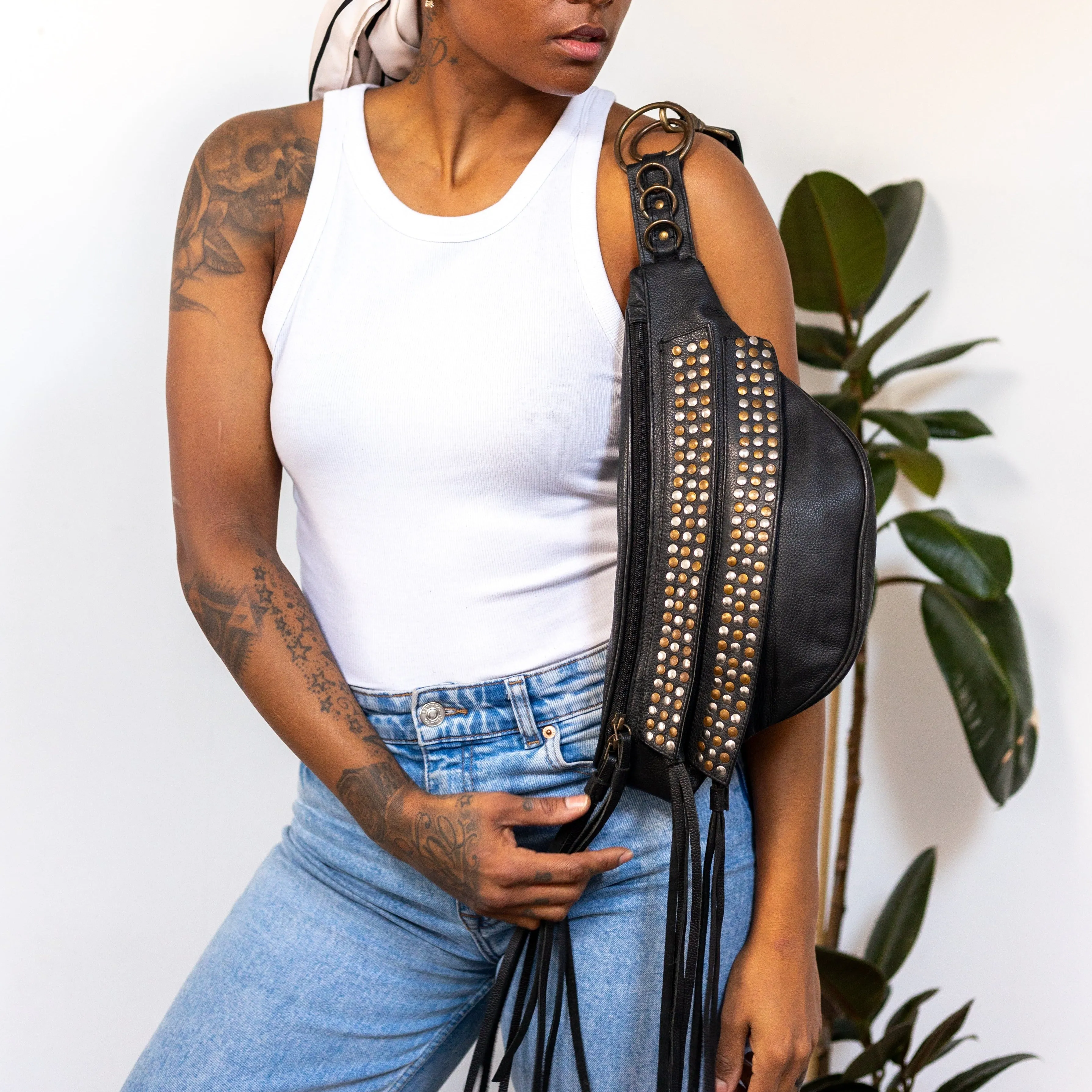 Leather Kaida Belt | Black