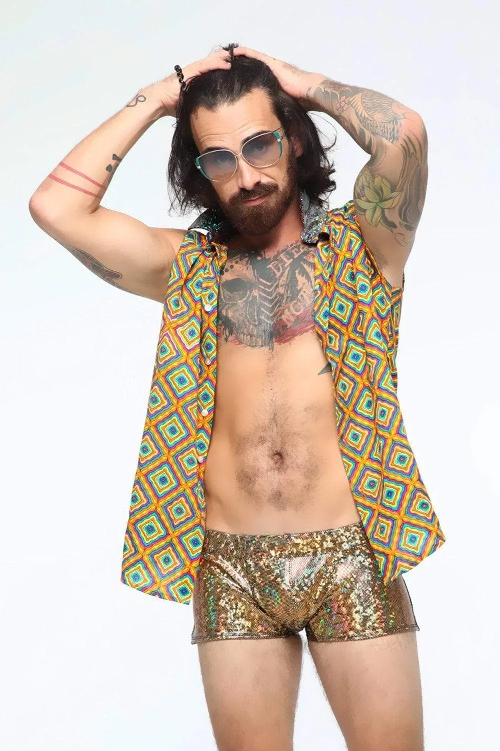 Mens Holographic Briefs | 13 Colors