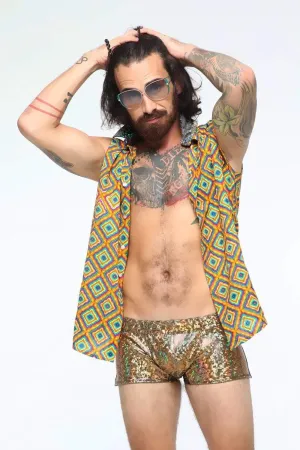 Mens Holographic Briefs | 13 Colors