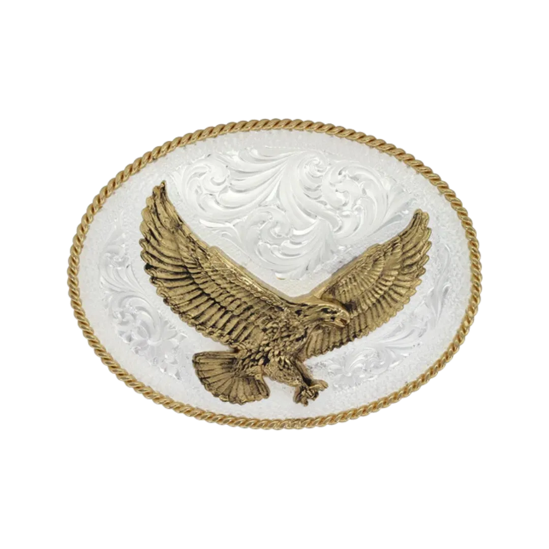 Montana Men's SIlversmith H Men's Oval Eagle Buckle