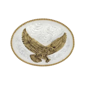 Montana Men's SIlversmith H Men's Oval Eagle Buckle