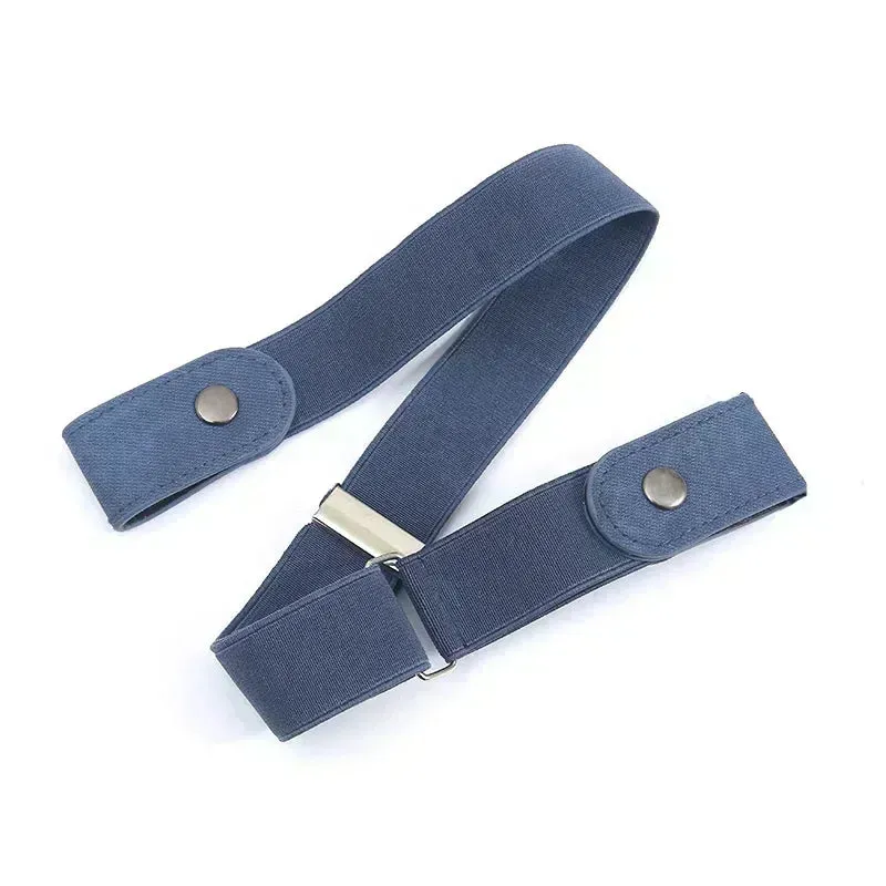 New Adjustable Stretch Elastic Waist Band Invisible Belt Buckle-Free Belts for Women Men Jean Pants Dress No Buckle Easy To Wear