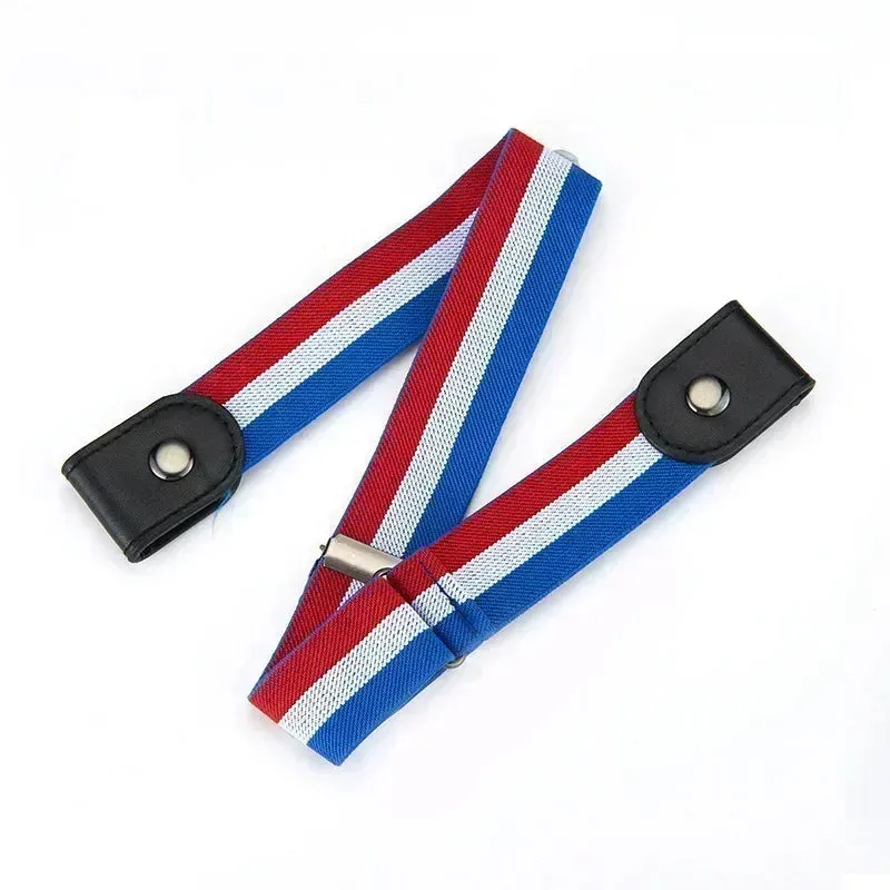 New Adjustable Stretch Elastic Waist Band Invisible Belt Buckle-Free Belts for Women Men Jean Pants Dress No Buckle Easy To Wear