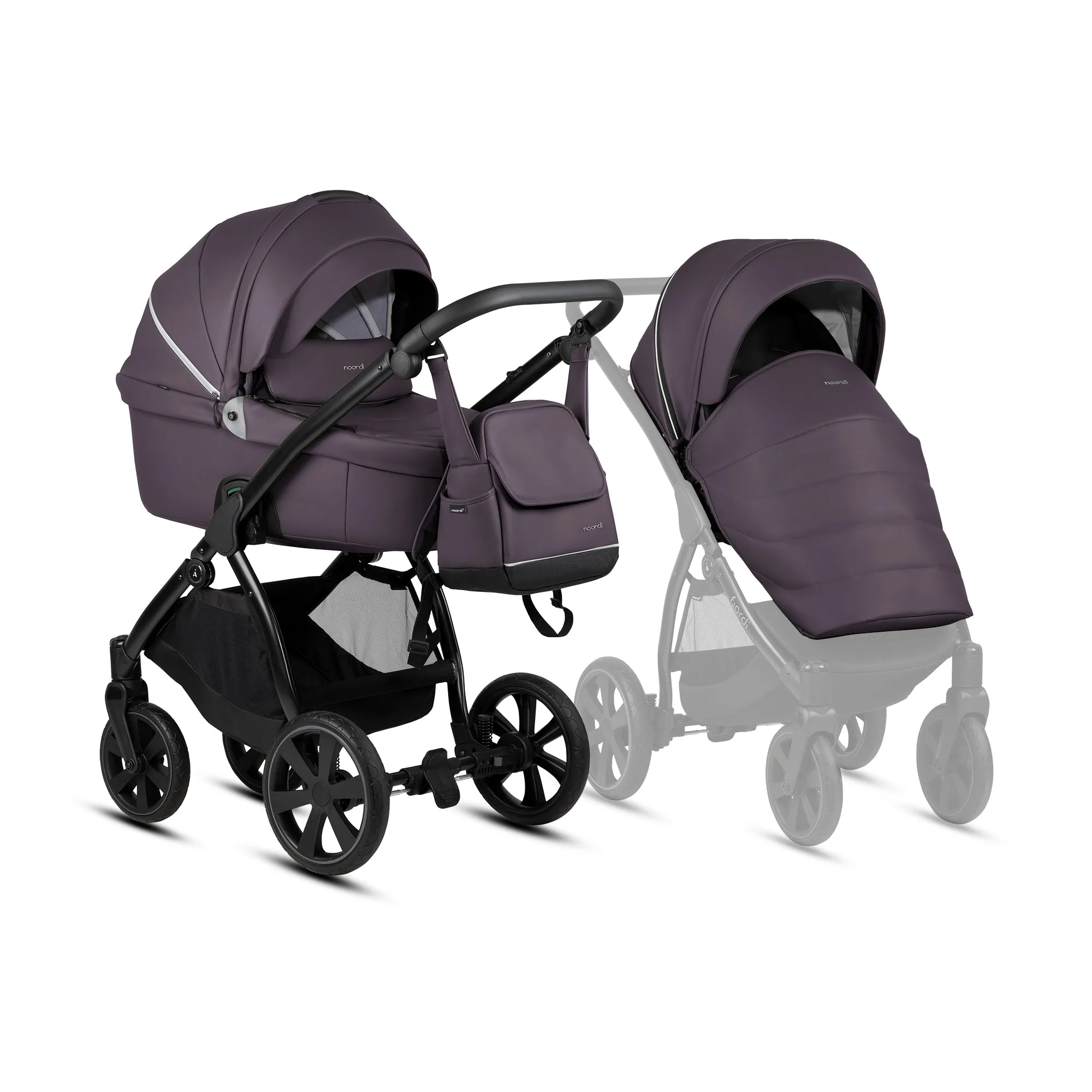 Noordi Fjordi Leather - Plum