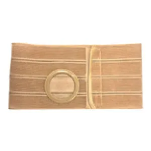 Nu-Hope Nu-Form™ Support Belt, 3-1/2" Stoma, 8" Wide, Right, 1-1/2" From Bottom, XL (41" to 47" Waist), Beige