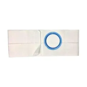 Nu-Hope Support Belt, Original Flat Panel, 2-3/8" Stoma, 5" Wide, Prolapse Strap, XL (41" to 47" Waist)