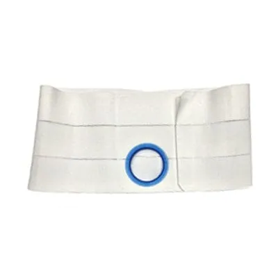 Nu-Hope Support Belt, Original Flat Panel, 3-1/8" Stoma, 6" Wide, Right, 1" From Bottom, Prolapse Strap, Medium (32" to 36" Waist)