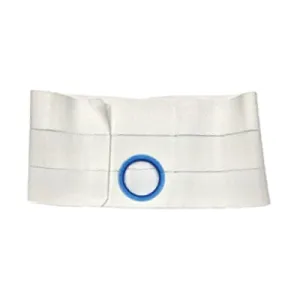 Nu-Hope Support Belt, Original Flat Panel, 3" Stoma, 7" Wide, Left, 1'' From Bottom, XL (41" to 47" Waist)