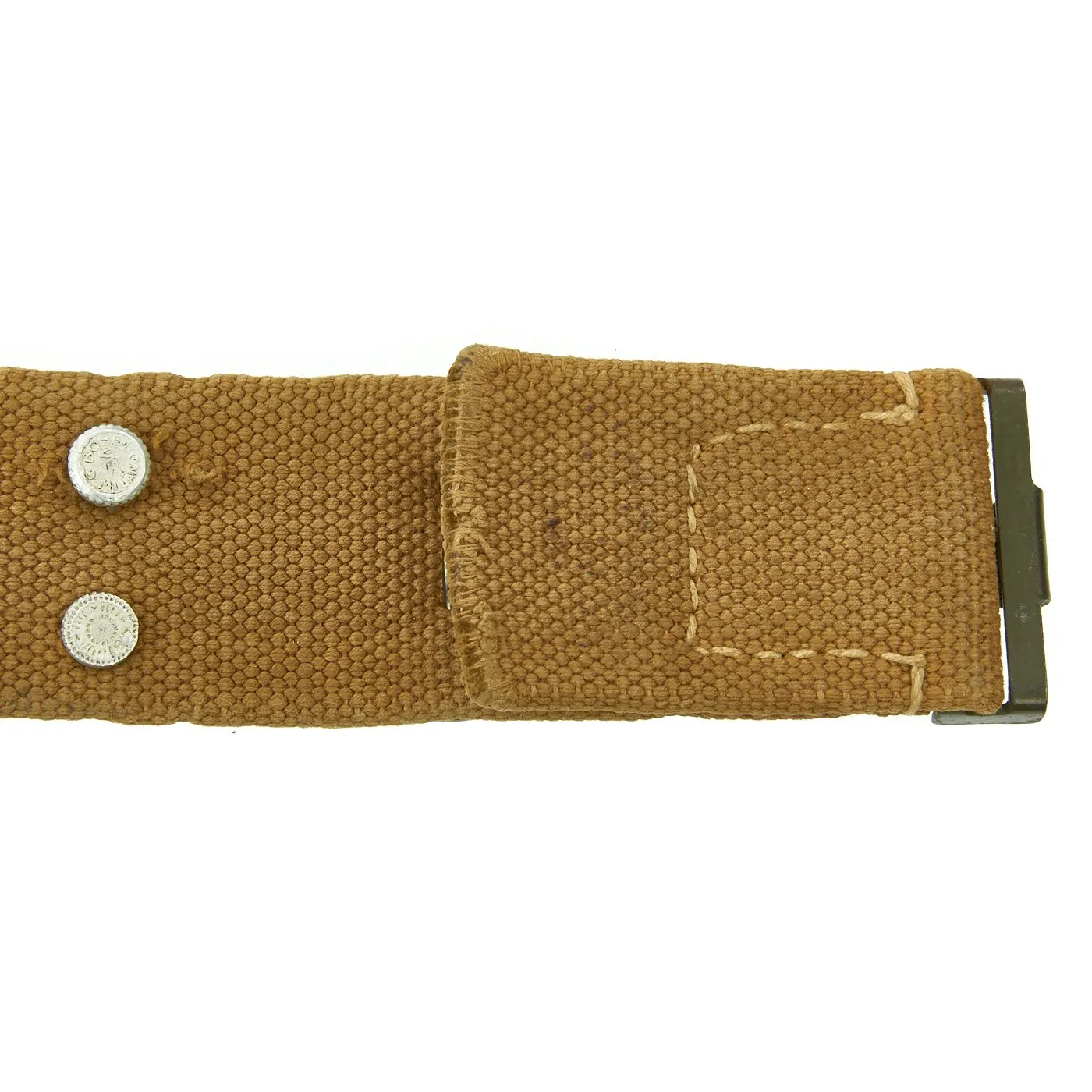 Original German WWII Luftwaffe Deutsches Afrikakorp DAK Hate Belt with Buckle