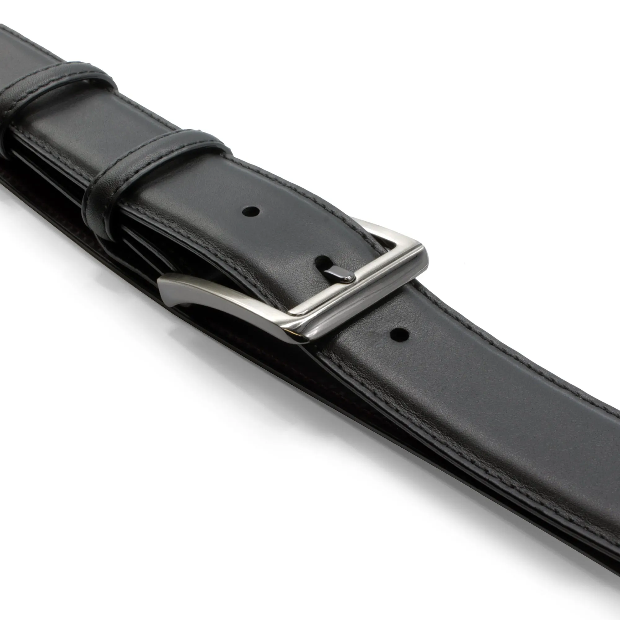 Ridge Front Rectangular Prong Buckle 35mm