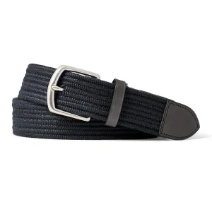 RLX Braided Stretch Belt Polo Black - 2024