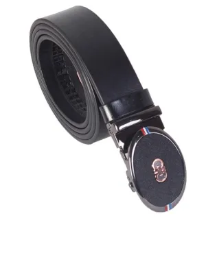 Salvatore Ferragamo Black Leather Belt