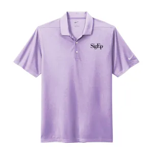 SigEp Violet Logo Polo by Nike