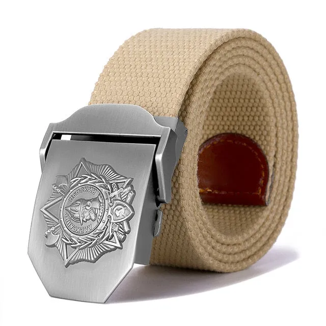 Soviet Alexander Nevsky Badge 3D Canvas Belt