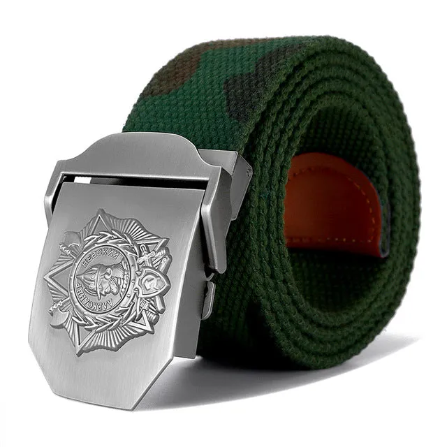 Soviet Alexander Nevsky Badge 3D Canvas Belt