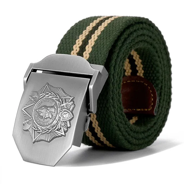 Soviet Alexander Nevsky Badge 3D Canvas Belt