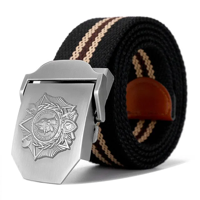 Soviet Alexander Nevsky Badge 3D Canvas Belt