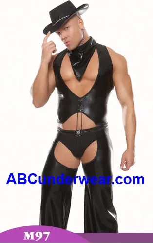 Stylish Darque Cowboy Costume - Small Size