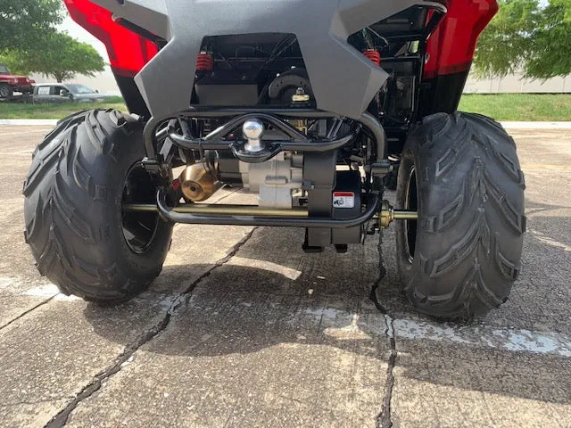 TrailMaster Challenger 200EX EFI UTV Deluxe, Windshield, Push Bar, Chrome Rims, Light bar included