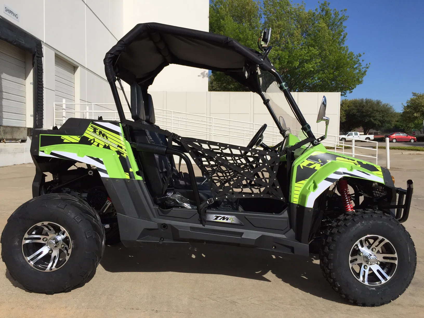 Trailmaster Challenger 300EX EFI UTV / side-by-side All the extras, Push Bar, Wind Shield, Light Bar, Chrome rims, Independent Rear Axels
