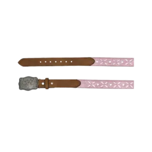 Trenditions Catchfly Women's Pink Metallic Belt