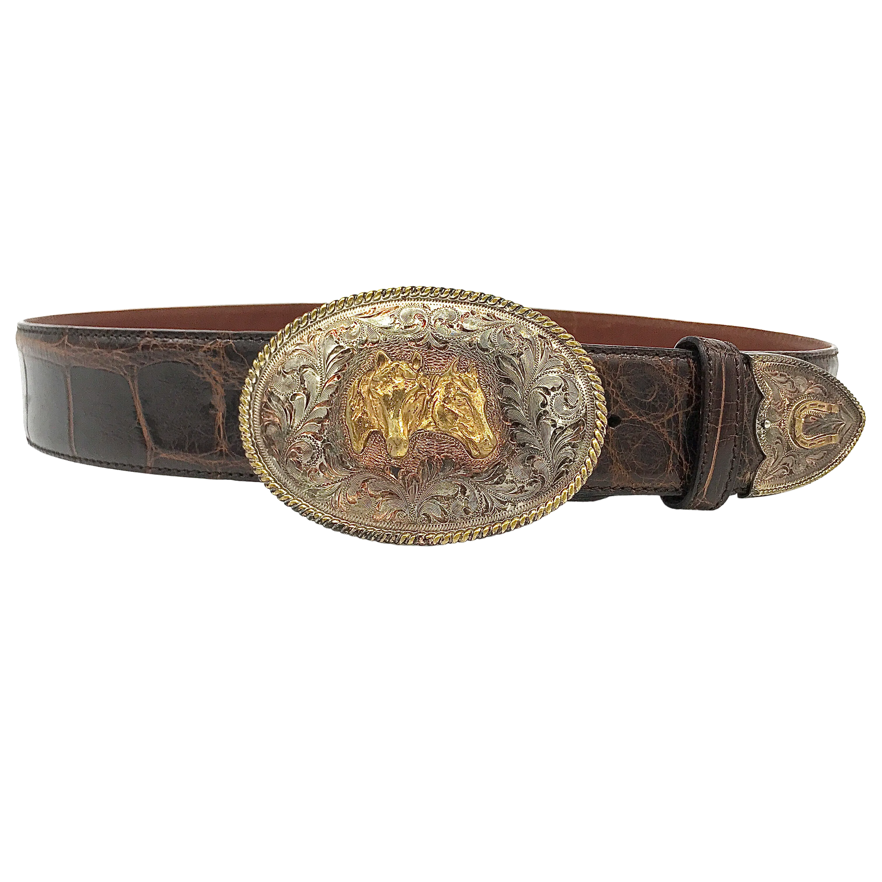 Vintage Ralph Lauren Alligator Belt