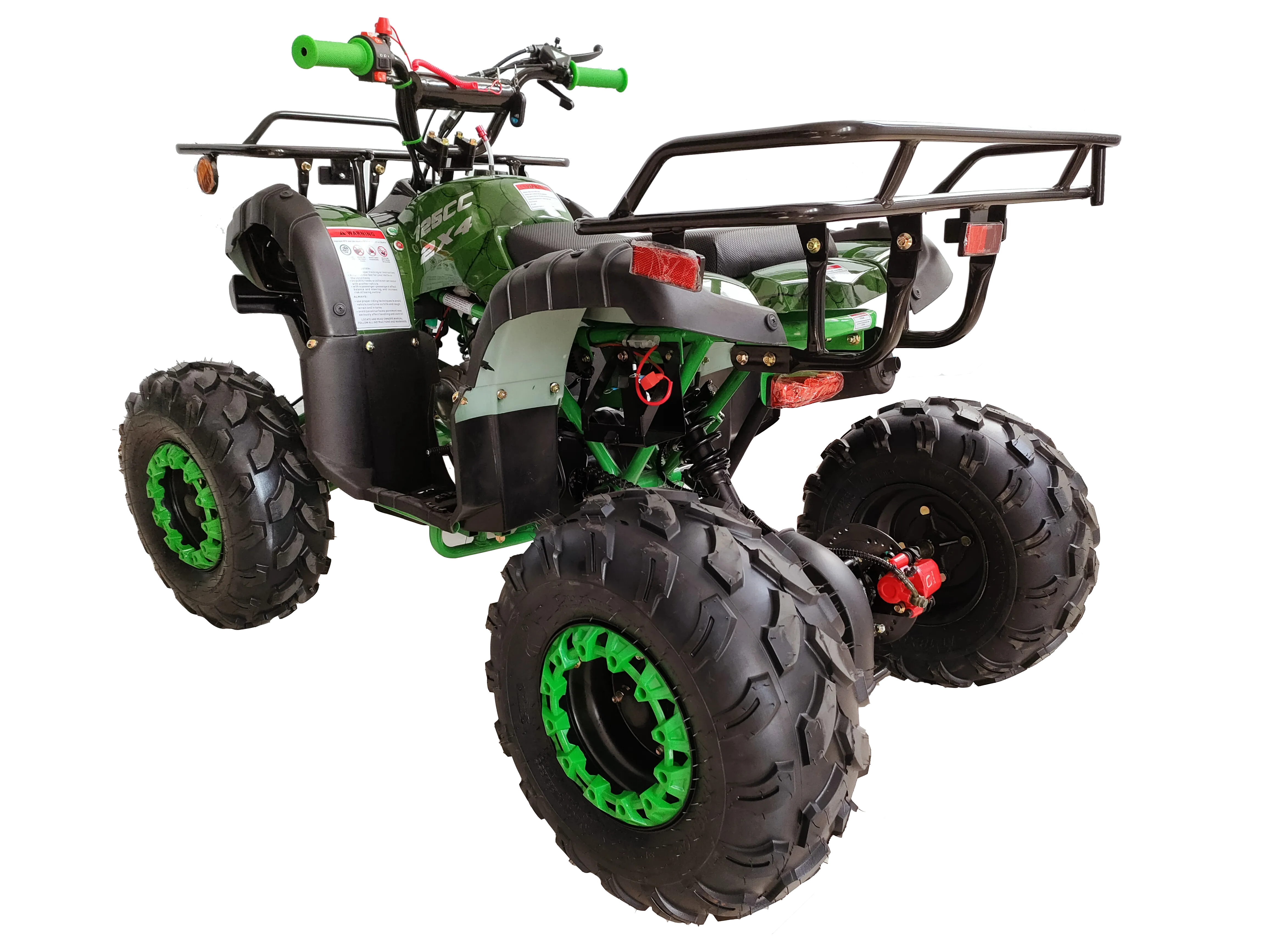Vitacci Rider 12 Sport Utility, 125cc, Mid Size. Electric start, Reverse, Throttle Control,  12-Year-old and Up Utility ATV