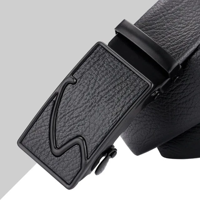 West Louis Automatic Buckle Business Belt