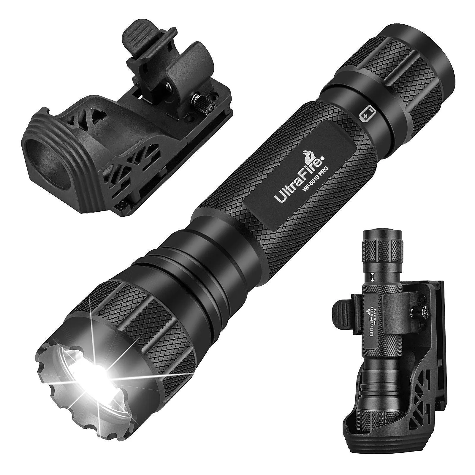 WF-501B PRO Tactical Flashlight