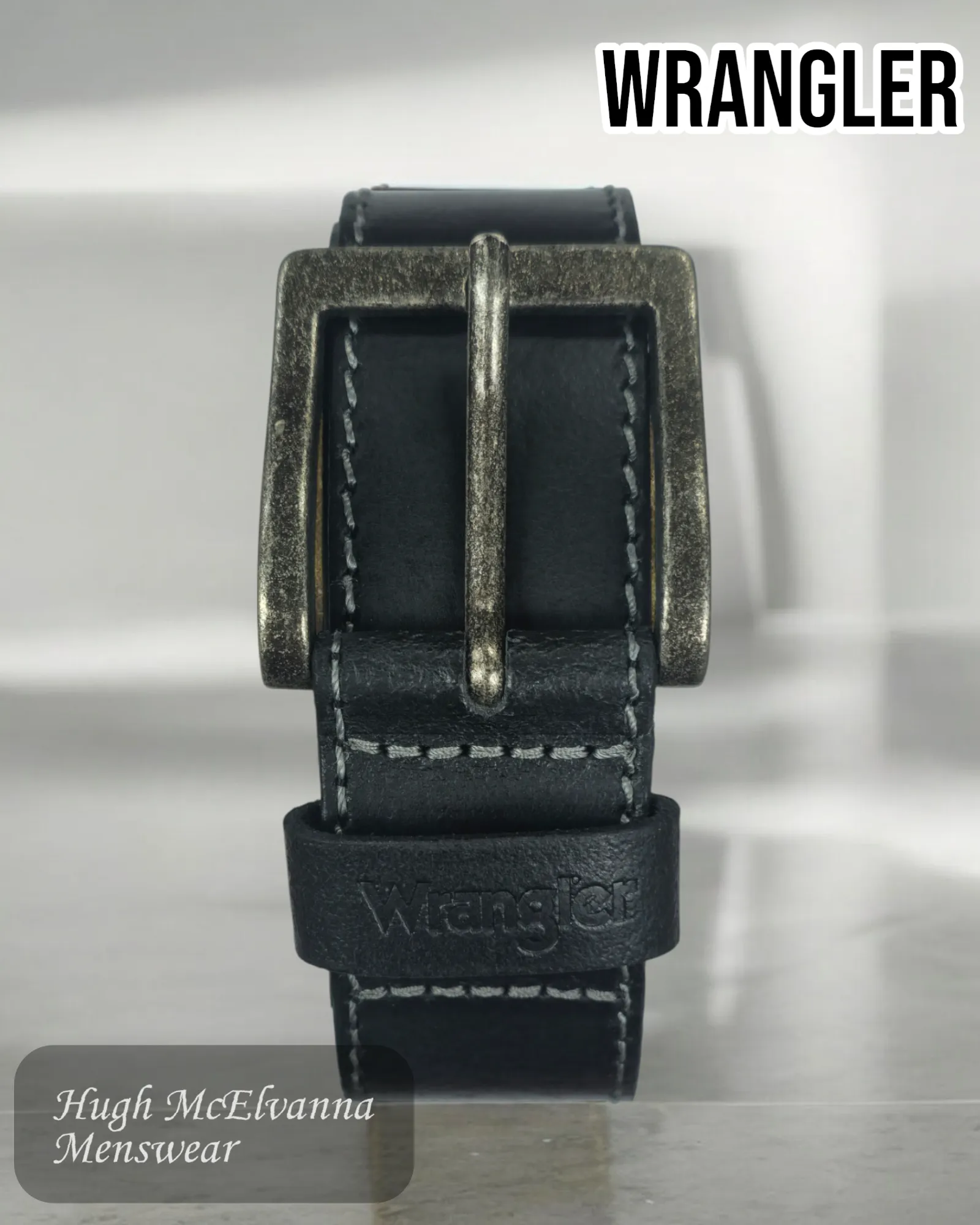 Wrangler Leather Belt - W0081US