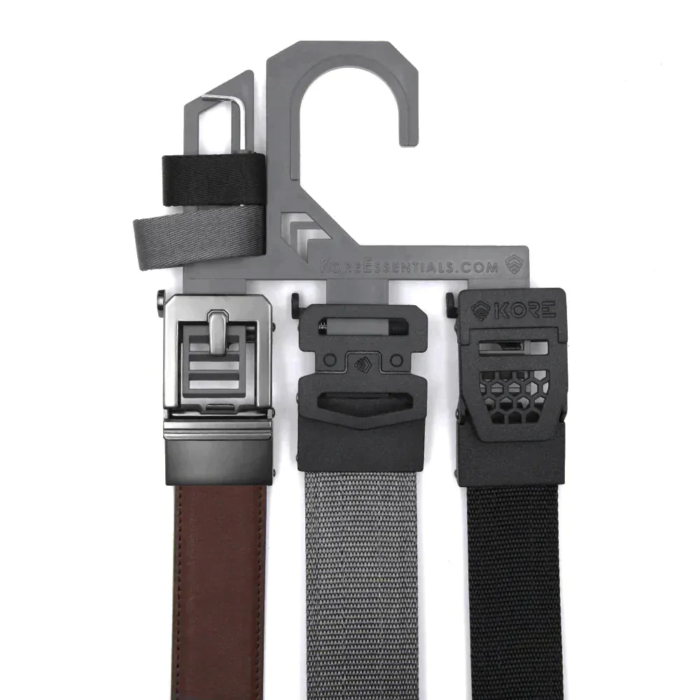X4 BUCKLE | BUFFALO LEATHER GUN BELT 1.5"